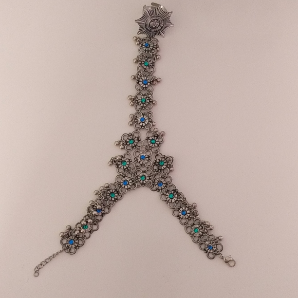 Hand chain + ring - Picture 1 of 4